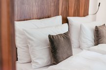 Details Einrichtung Bett Hotel München Innenstadt