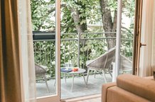 Ausblick Balkon Rose Garden Suite