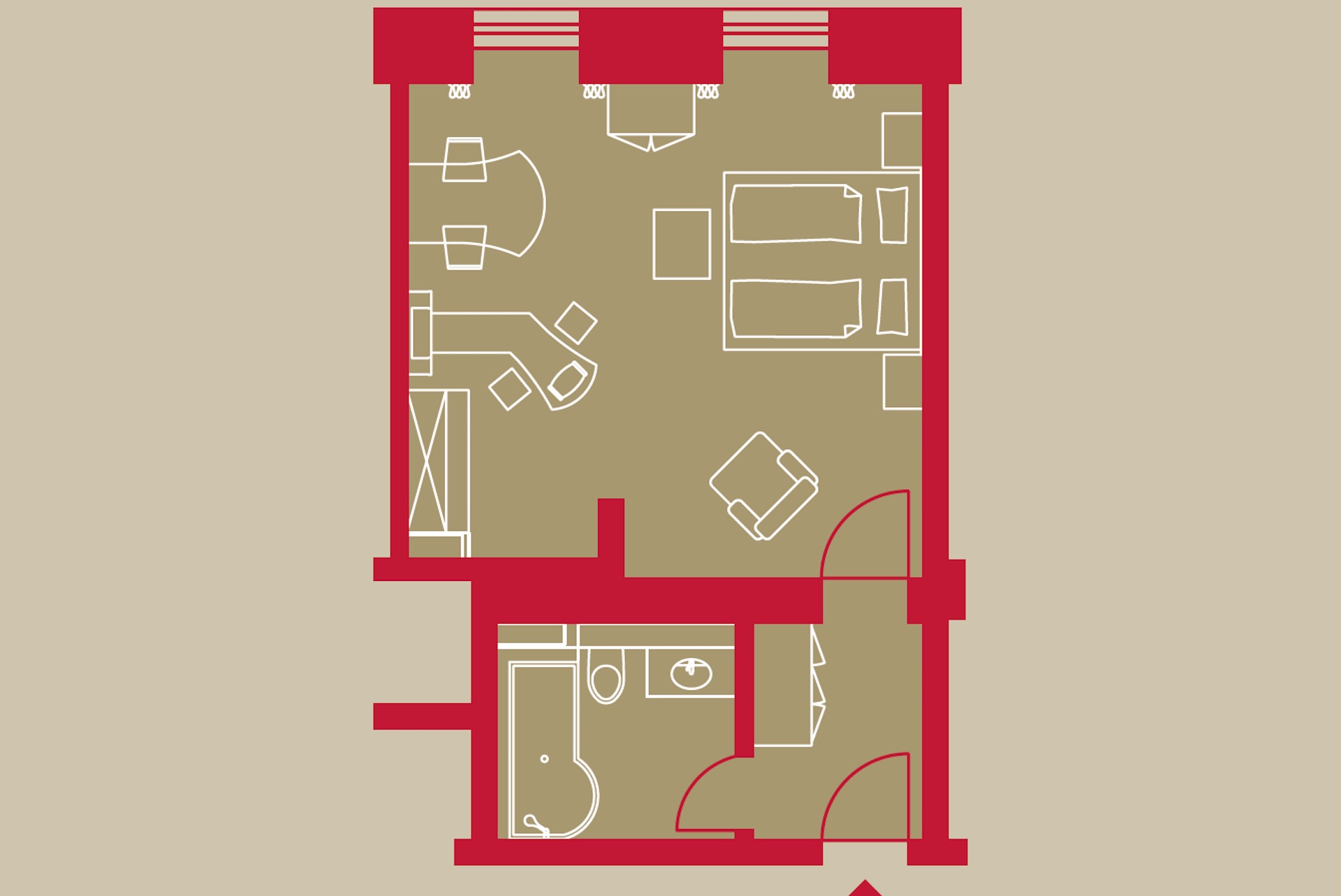 Grundriss des City Studios