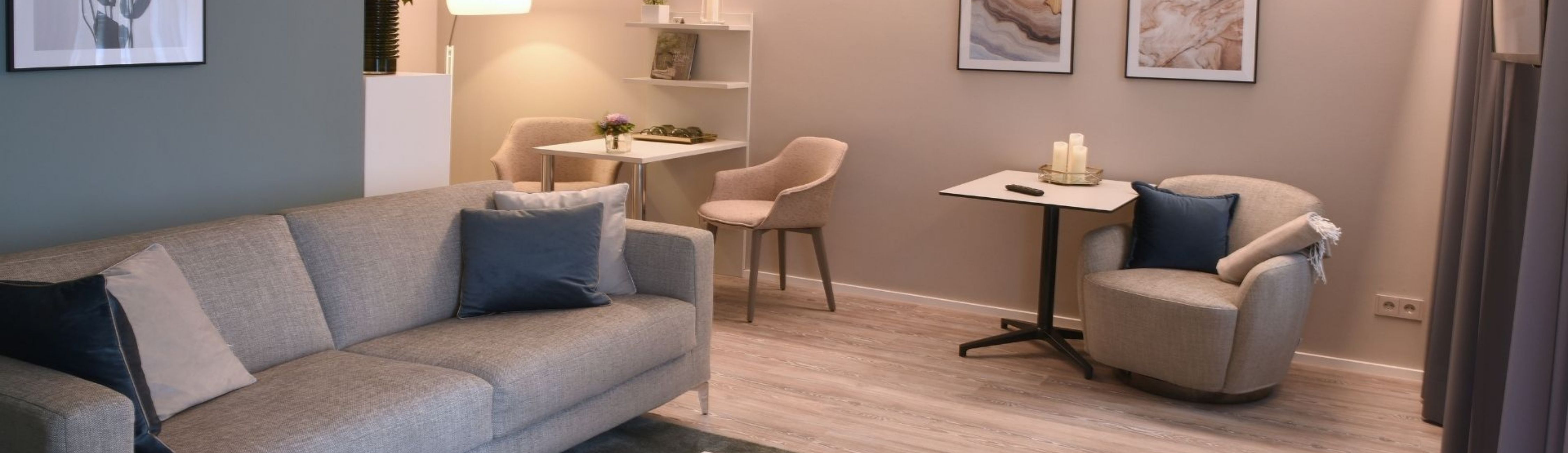 Wohnbereich der Company Suite